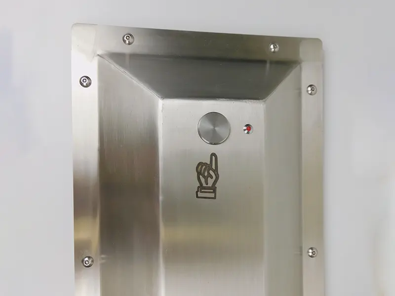 Inbouw muuraansteker (metzonder timer)