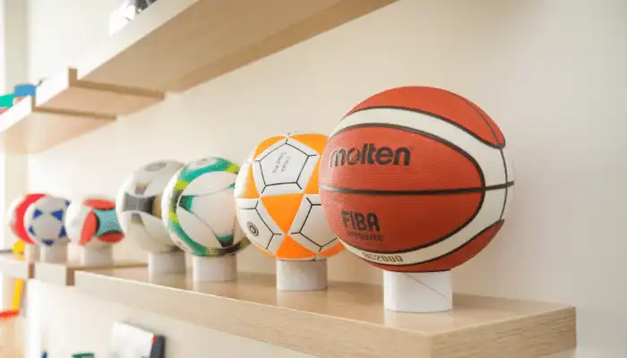 sportmateriaal voor gesloten afdeling