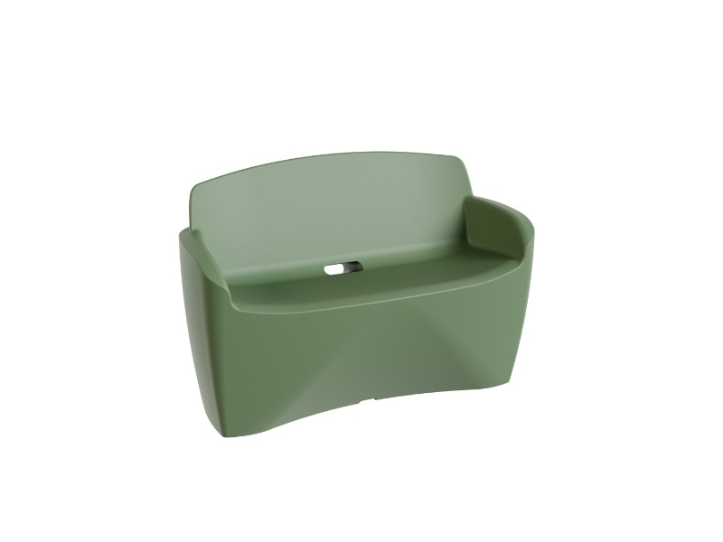 Tweezitsbank / loveseat met afvoer Nashorn® - Afbeelding 4